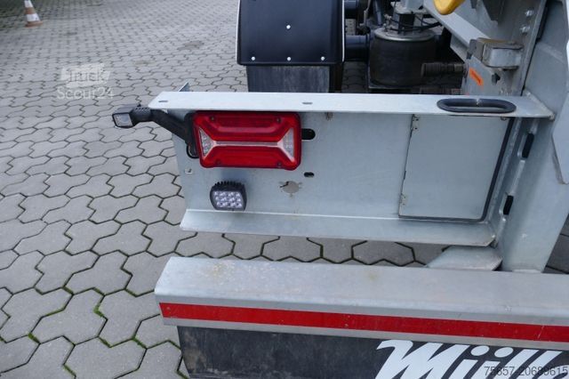 Rullplatformas piekabe MÜLLER-MITTELTAL 20 to. Tandem Haken-Containeranhänger