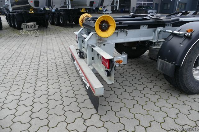 Rullplatformas piekabe MÜLLER-MITTELTAL 20 to. Tandem Haken-Containeranhänger