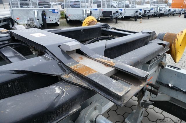 Rullplatformas piekabe MÜLLER-MITTELTAL 20 to. Tandem Haken-Containeranhänger