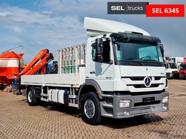 Autolaadkraan MERCEDES-BENZ Axor 1833L / Palfinger PK 12002-EH / GLAS