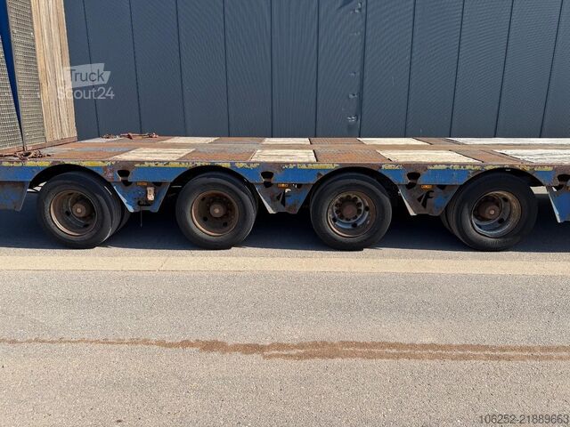 Žemas krautuvas FAYMONVILLE STZ-4U - 81T - 3 HYDR STEERING AXLES - 11m LOWD...