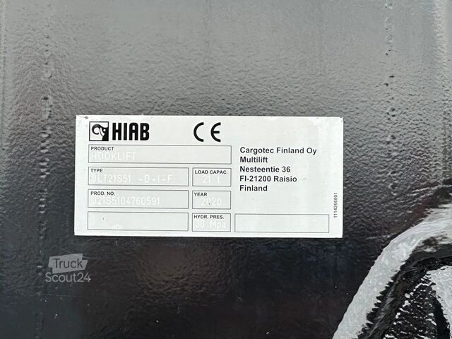Scania P450 8X2 21 TON HAAKARM + HIAB 548 E-6 + JIB 150X-6 KRAAN/KRAN/CRANE/GRUA Scania P450 8X2 21 TON HAAKARM + HIAB 548 E-6 + JIB 15...