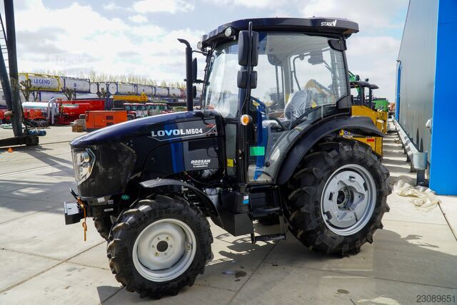 Tractor Lovol M504 50 PS4 Zyl 2,4l Frontlader Schwarz