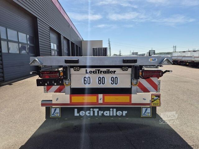  Lecitrailer PLATEAU TWISTLOCKS EXTENSIBLE