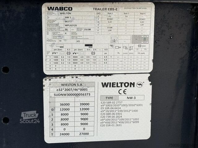  Wielton NW-3 BENNE FERRAILE 53M3
