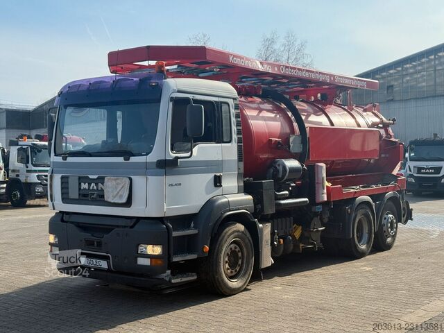 Vakuuma autocisterna MAN TGA 26.430 6x2-2 BL ASSMANN Saug- und Druckwagen