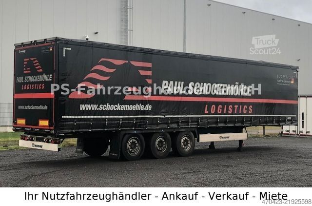 Semiremorcă deschisă cu prelată KRONE SDP 27 eLB50-CS*LiftA*Edscha