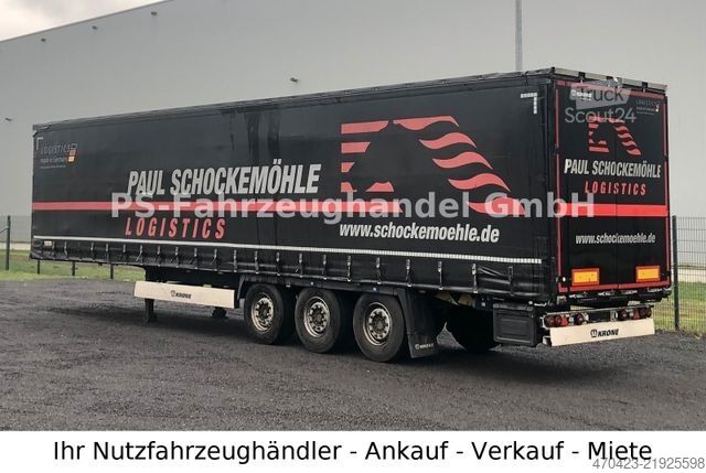 Semiremorcă deschisă cu prelată KRONE SDP 27 eLB50-CS*LiftA*Edscha