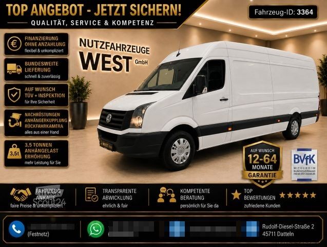 Фургон з високим дахом VOLKSWAGEN Crafter Maxi Hoch+Lang*L3-H2*Garantie*