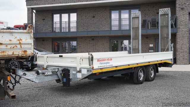 Dieplader oplegger MÖSLEIN TTS 11 Tieflader Rampen Tandem Gigant