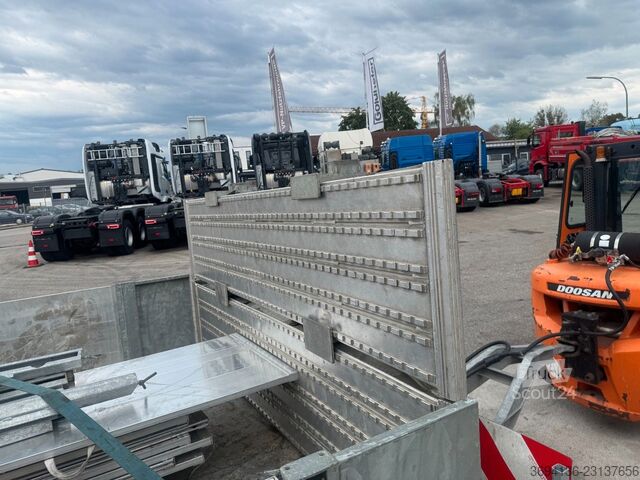 Zema kravnes piekabe HUMBAUR HTD 30 Plattform Alurampen