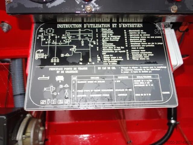 İtfaiye aracı Renault Kerax 410dci euro5,6000 liter water,canon on th...