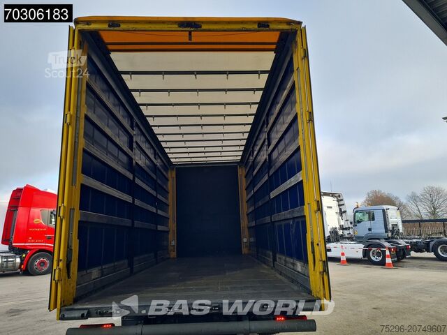 Kayar branda Volvo FH 460 6X2 Curtainsider Combi LNG Engine Slidin...