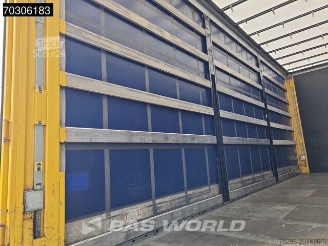 Kayar branda Volvo FH 460 6X2 Curtainsider Combi LNG Engine Slidin...