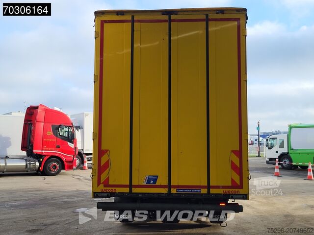 Kayar branda Volvo FH 460 6X2 Curtainsider Combi LNG Engine Slidin...