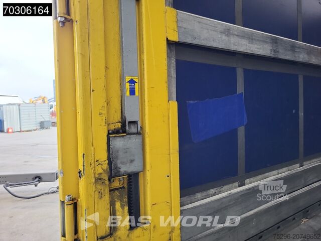 Kayar branda Volvo FH 460 6X2 Curtainsider Combi LNG Engine Slidin...