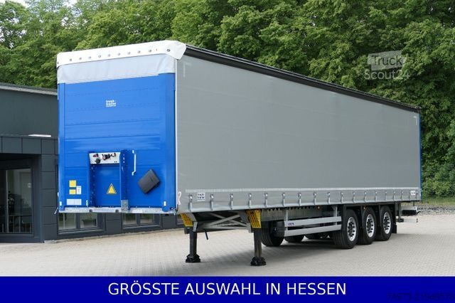 Naczepa otwarta z plandeką SCHMITZ CARGOBULL 6to Leergewicht Liftachse XL+Getränke ¤429.-mtl