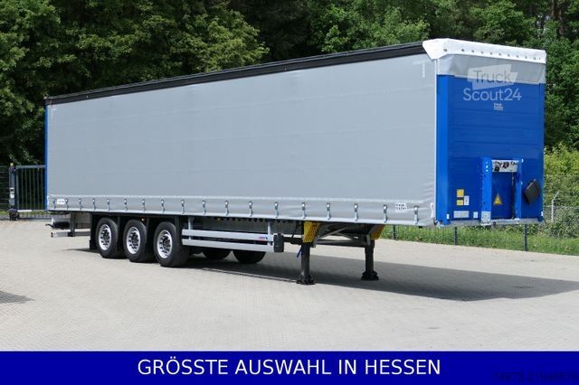 Naczepa otwarta z plandeką SCHMITZ CARGOBULL 6to Leergewicht Liftachse XL+Getränke ¤429.-mtl