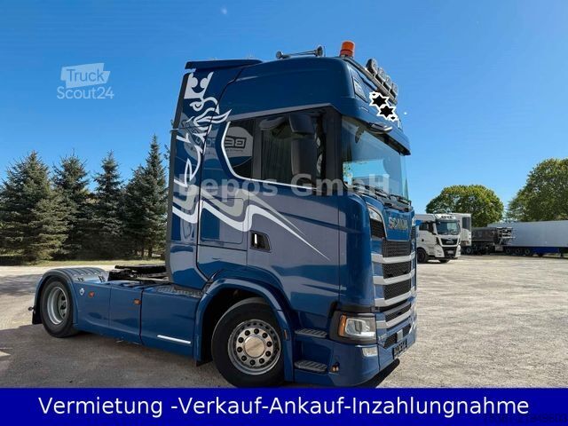 Standard SZM SCANIA S 520 V8 /2-Tanks-Retarder, VDO DTCO 4.1- G2V2
