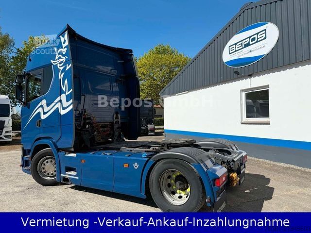 Standard SZM SCANIA S 520 V8 /2-Tanks-Retarder, VDO DTCO 4.1- G2V2