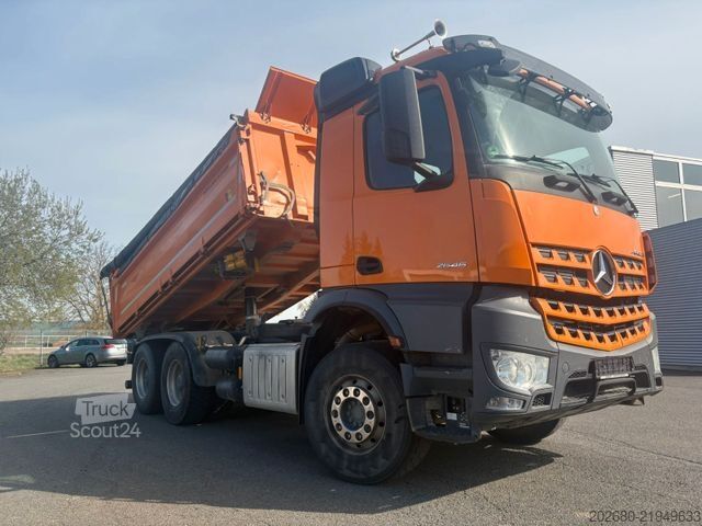 Tresidig tippbil MERCEDES-BENZ Arocs 2646 LK 6x4 Meiller