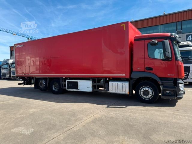 Рефрижераторний вантажівка MERCEDES-BENZ ANTOS 2536 KÜHLKOFFER / LBW / CARRIER / 9,00M /