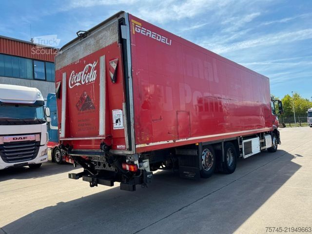 Рефрижераторний вантажівка MERCEDES-BENZ ANTOS 2536 KÜHLKOFFER / LBW / CARRIER / 9,00M /
