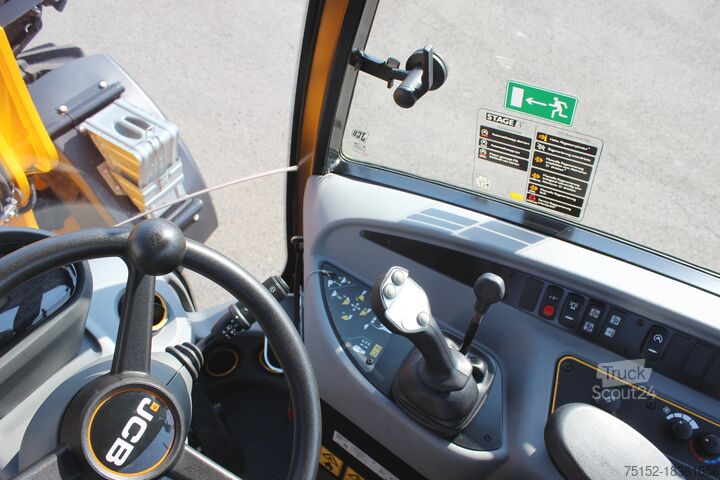 Kolesni nakladalnik JCB 406 Stufe V inkl. Gabel + Schaufel