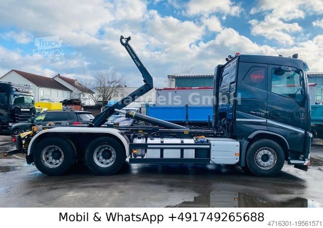 Roll-off tipper truck VOLVO FH 500 6x4 LL MEILLER-RS21 *Retard/ACC/LDW/AHK