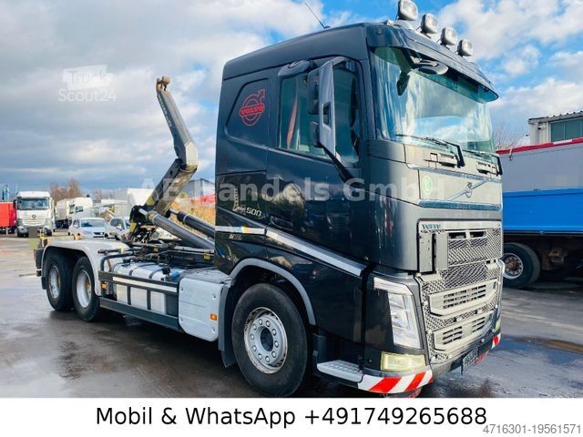 Roll-off tipper truck VOLVO FH 500 6x4 LL MEILLER-RS21 *Retard/ACC/LDW/AHK