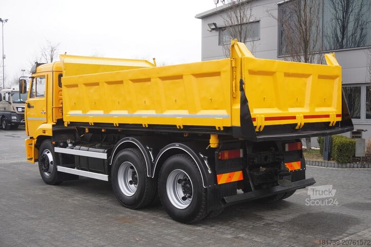 Üçlü damperli kamyon Kamaz T2530 E5 6x4 / 3-sided tipper