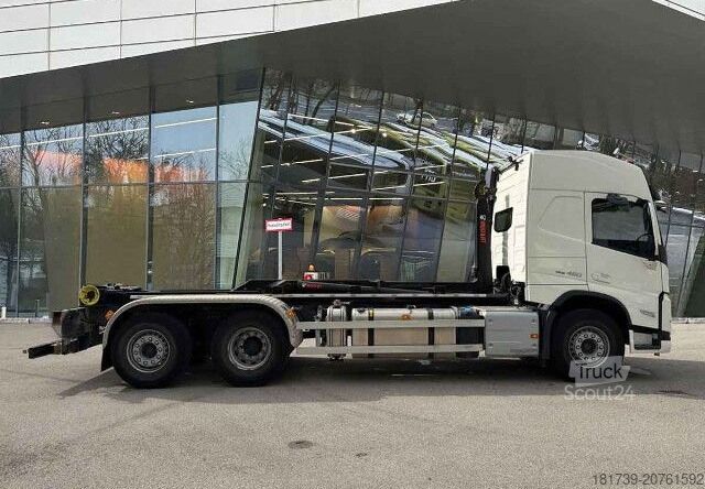 Camion con gancio Volvo FM 460 6X2*4 / HIAB ULT21S61 hooklift