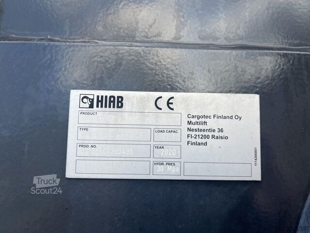 Φορτηγό με γάντζο Mercedes-Benz Arocs 2543 6x2*4 / 21t Hooklift HIABT