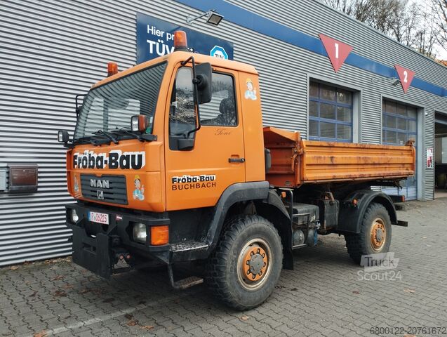 Camion ribaltabile trilaterale MAN L27 MAN L27 3 Seitenkipper