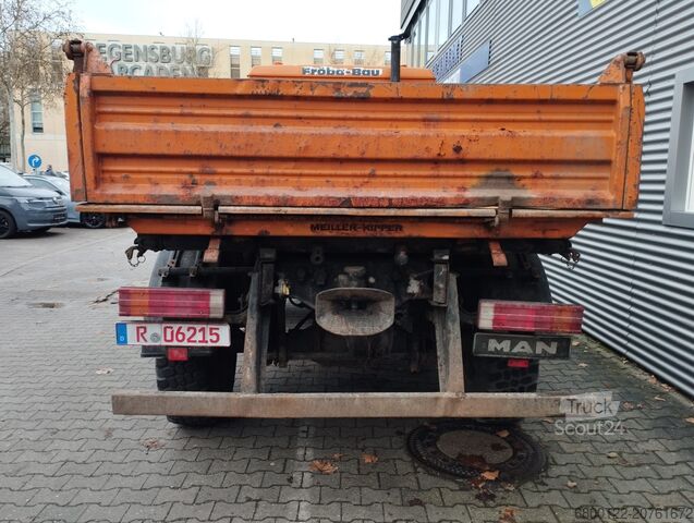 Camion ribaltabile trilaterale MAN L27 MAN L27 3 Seitenkipper