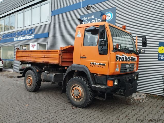 Camion ribaltabile trilaterale MAN L27 MAN L27 3 Seitenkipper