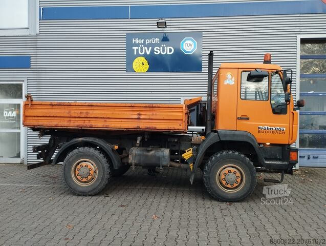 Camion ribaltabile trilaterale MAN L27 MAN L27 3 Seitenkipper