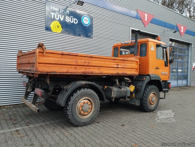 Camion ribaltabile trilaterale MAN L27 MAN L27 3 Seitenkipper