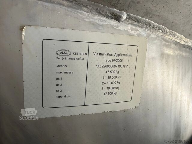 Depósito D-TEC 36m3 RVS Mestoplegger/Gulle/manure 6m3 Borger p...