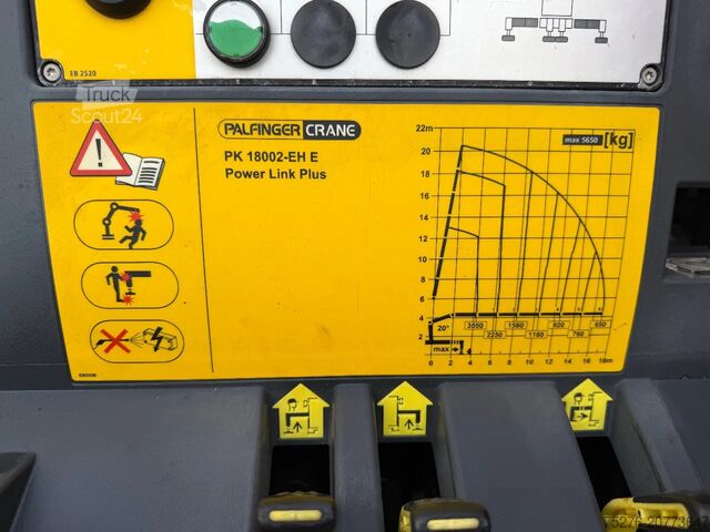 3-stranski nakladalnik Scania P360 6x2 3 zijdige Kipper/ Palfinger PK 18002-E...