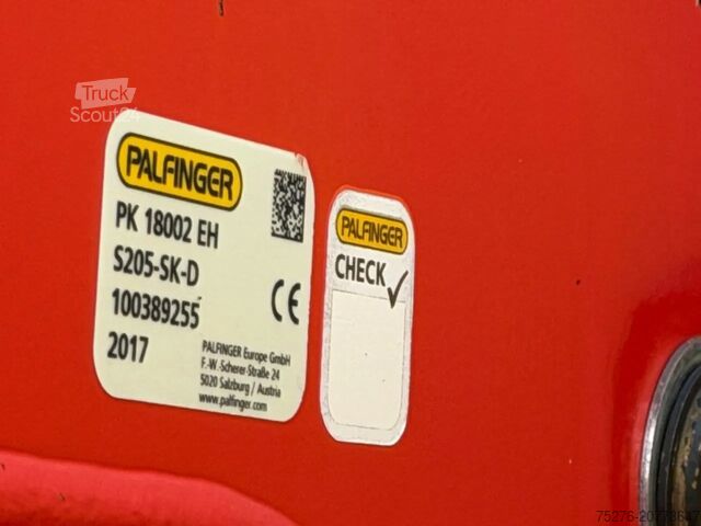 3-stranski nakladalnik Scania P360 6x2 3 zijdige Kipper/ Palfinger PK 18002-E...