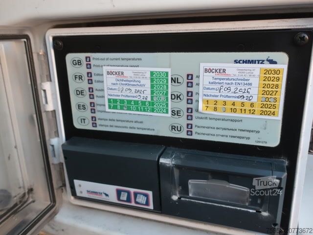 Hladilna polprikolica Schmitz Cargobull SKO 24 Doppelstock 1.410 h