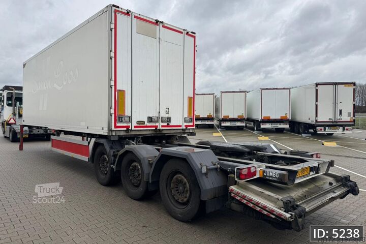 čemodāns Jumbo DO 270 / LZV Slider / Lift axle