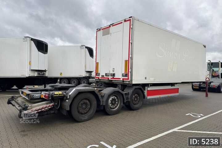 čemodāns Jumbo DO 270 / LZV Slider / Lift axle