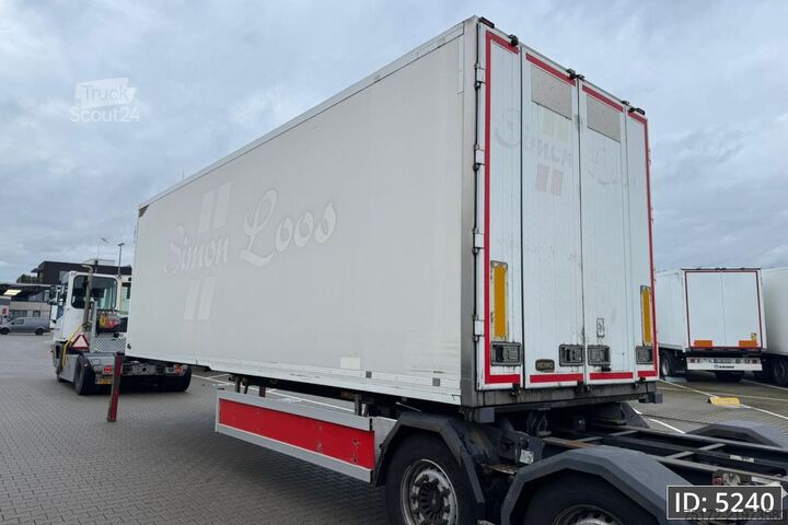 čemodāns Jumbo DO 270 / LZV Slider / Lift axle