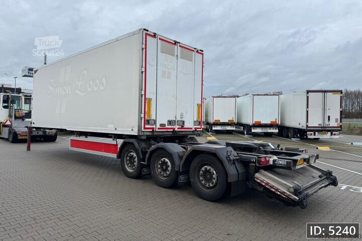 čemodāns Jumbo DO 270 / LZV Slider / Lift axle
