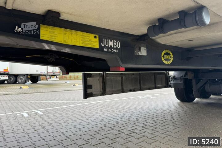 čemodāns Jumbo DO 270 / LZV Slider / Lift axle