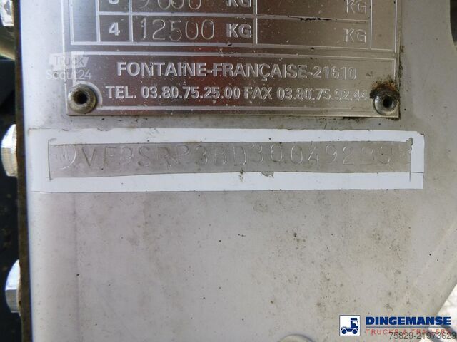 Rezervoar Magyar Chemical tank inox L4BH 22.5 m3 / 1 comp
