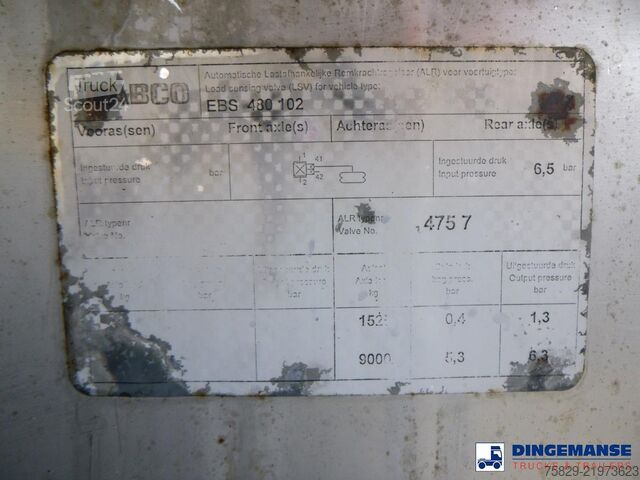 Rezervoar Magyar Chemical tank inox L4BH 22.5 m3 / 1 comp
