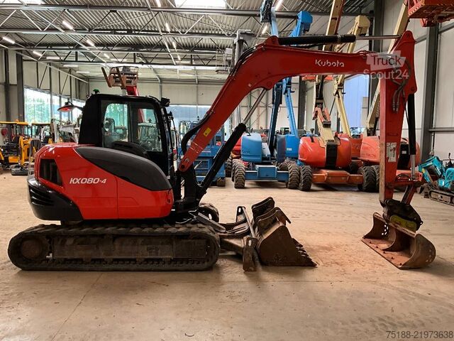 Midi gravemaskine Kubota KX 080-4
